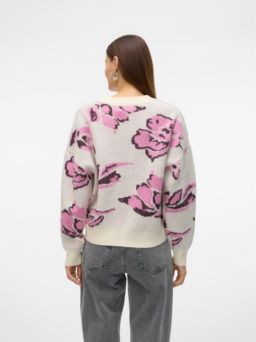 Pull-over 'VMESTRID' VERO MODA en beige
