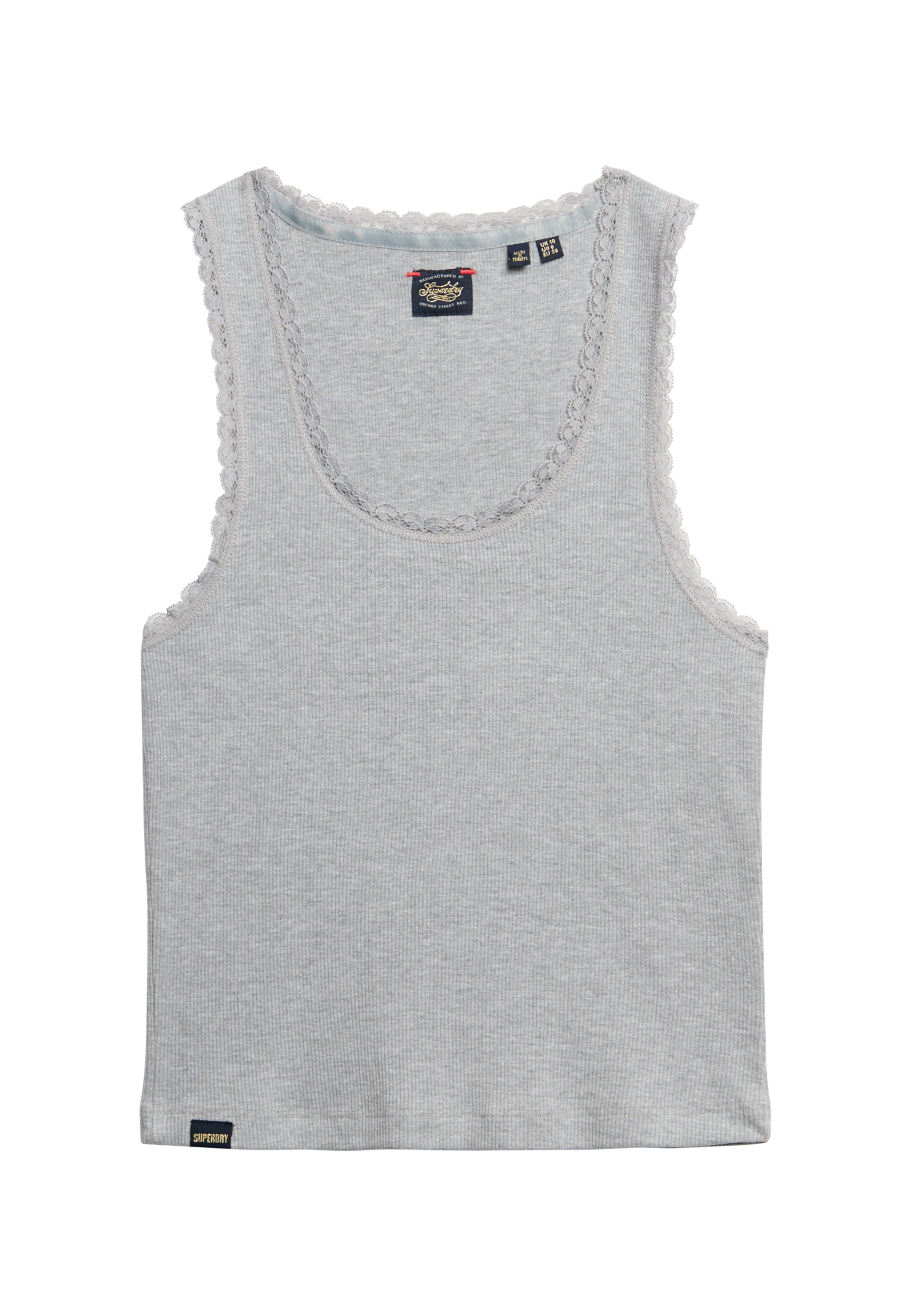 Superdry Top in Grijs: voorkant