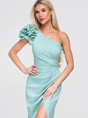Ombre - Vestido de noche en verde