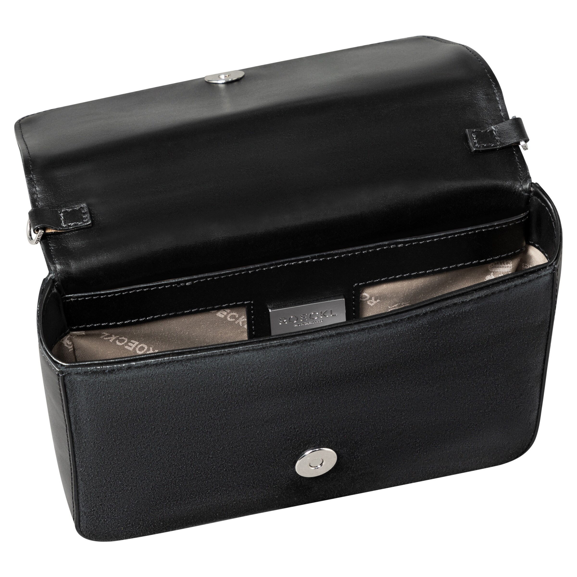 Borsa a tracolla 'VRONI UMHÄNGETASCHE SMALL' di Roeckl in nero