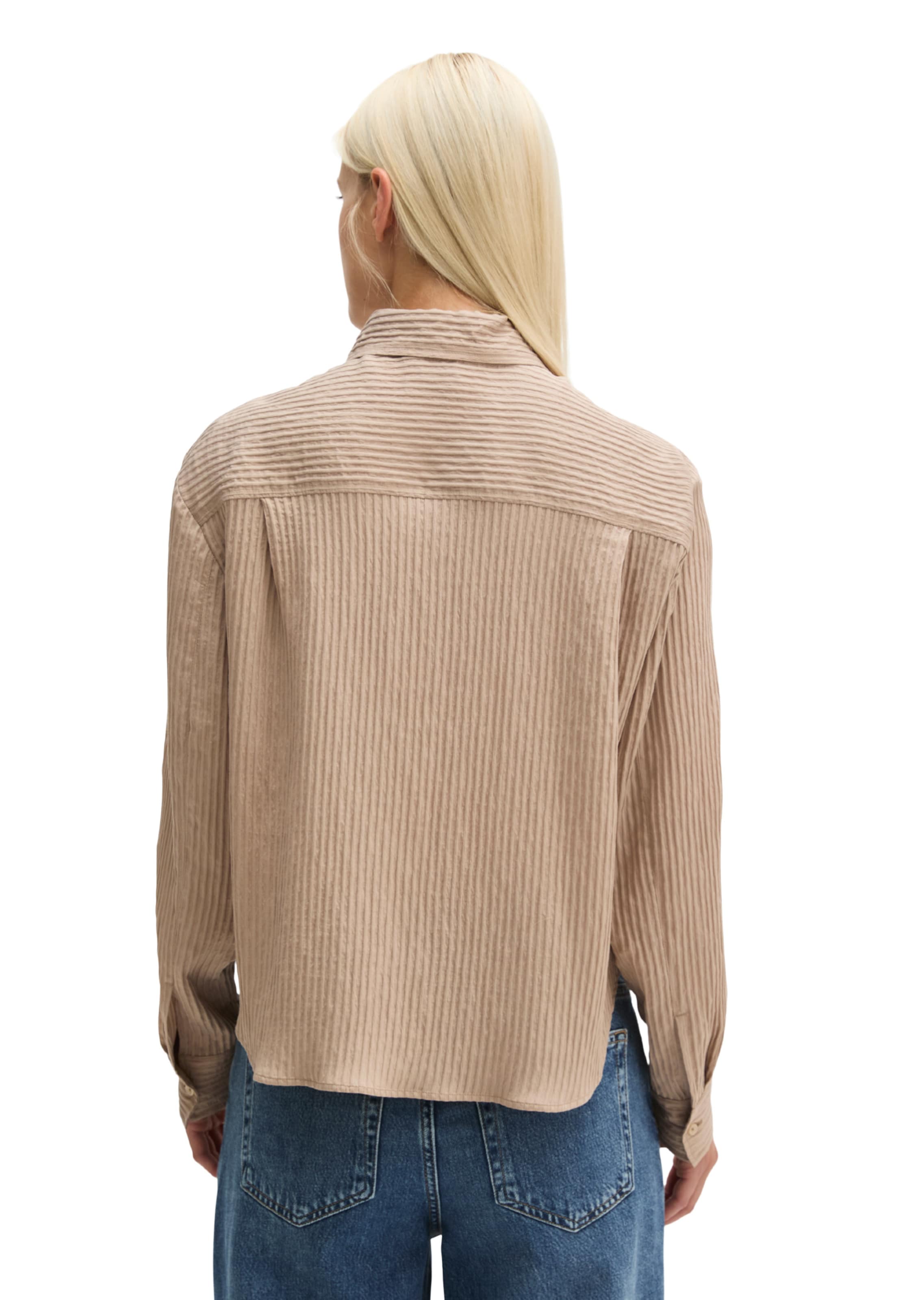 Marc O'Polo Bluse in Beige: Rückseite
