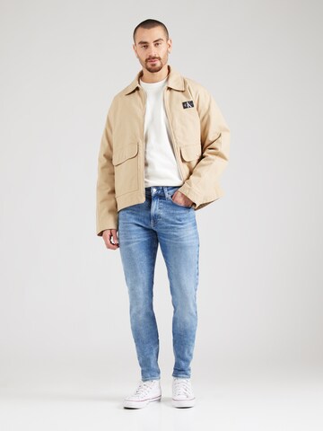 Calvin Klein Jeans Slimfit Džíny – modrá