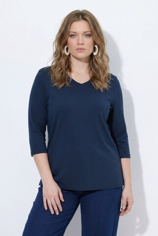 Ulla Popken Shirt in Blau
