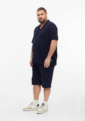 s.Oliver Men Big Sizes Regular Fit Hemd in Blau