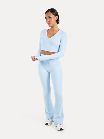 évasé Leggings ' Florea ' Smilodox en bleu