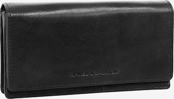 Spikes & Sparrow Wallet in Black: front