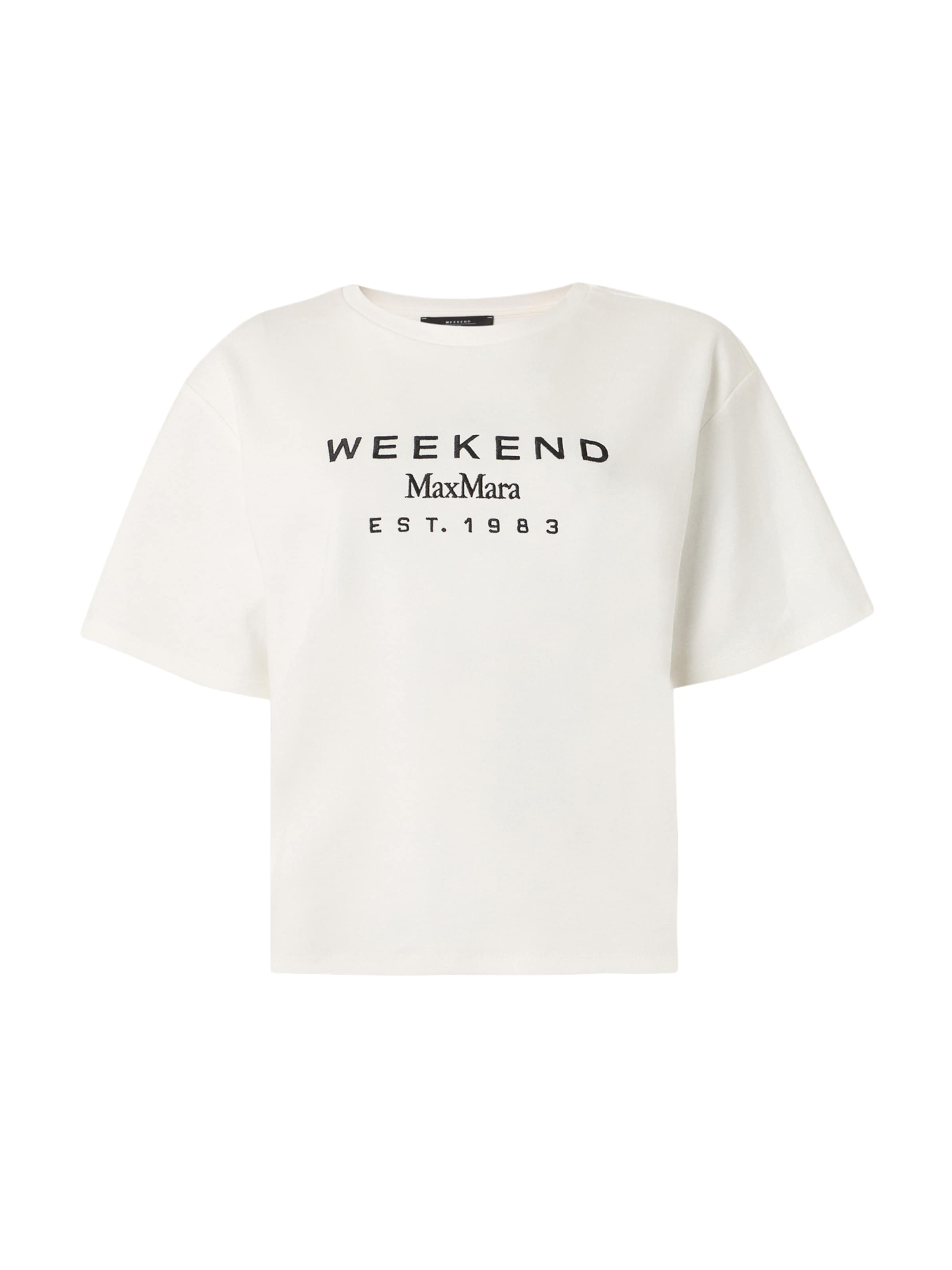 Maglietta 'SABATO' di Weekend Max Mara in bianco: frontale