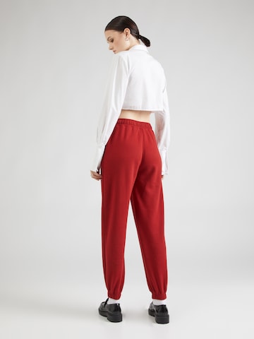 Effilé Pantalon ' SUNDAY' Abercrombie & Fitch en rouge