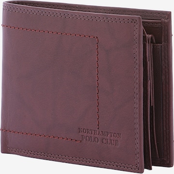 Porte-monnaies Northampton Polo Club en marron : devant
