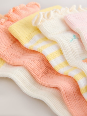 Next Sockor i orange