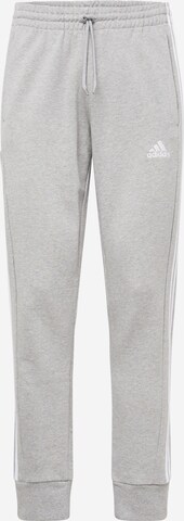 ADIDAS SPORTSWEAR Workout Pants 'Essentials' in Grey: front