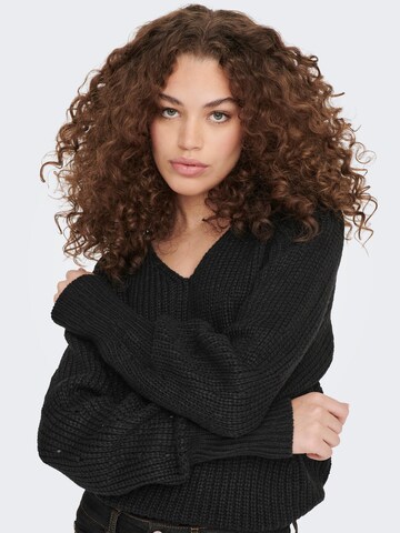 JDY Sweater 'Justy' in Black