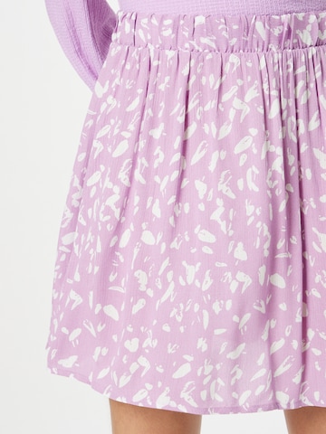 ICHI Skirt in Purple