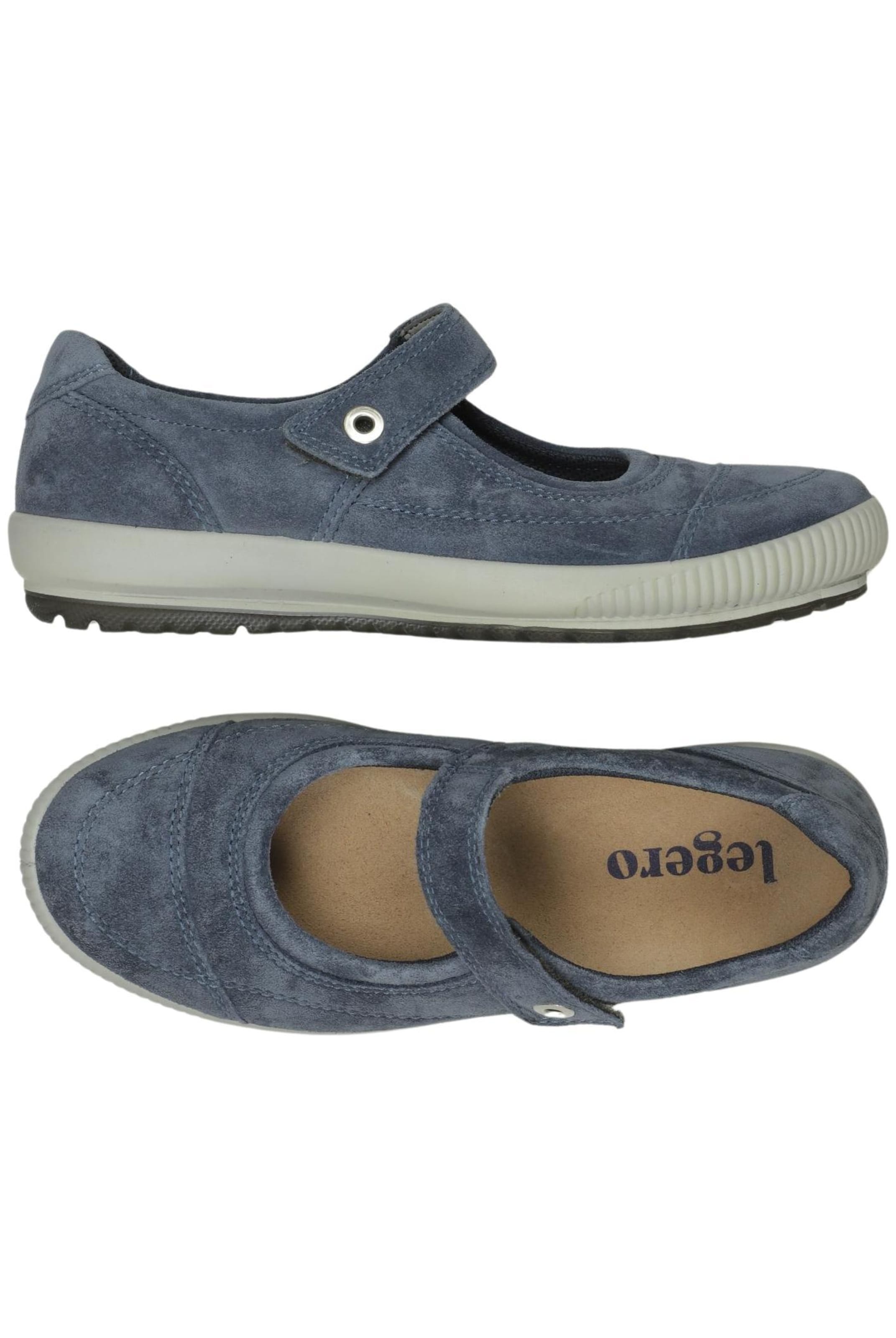 Legero Ballerina 37,5 in Blau: Vorderseite