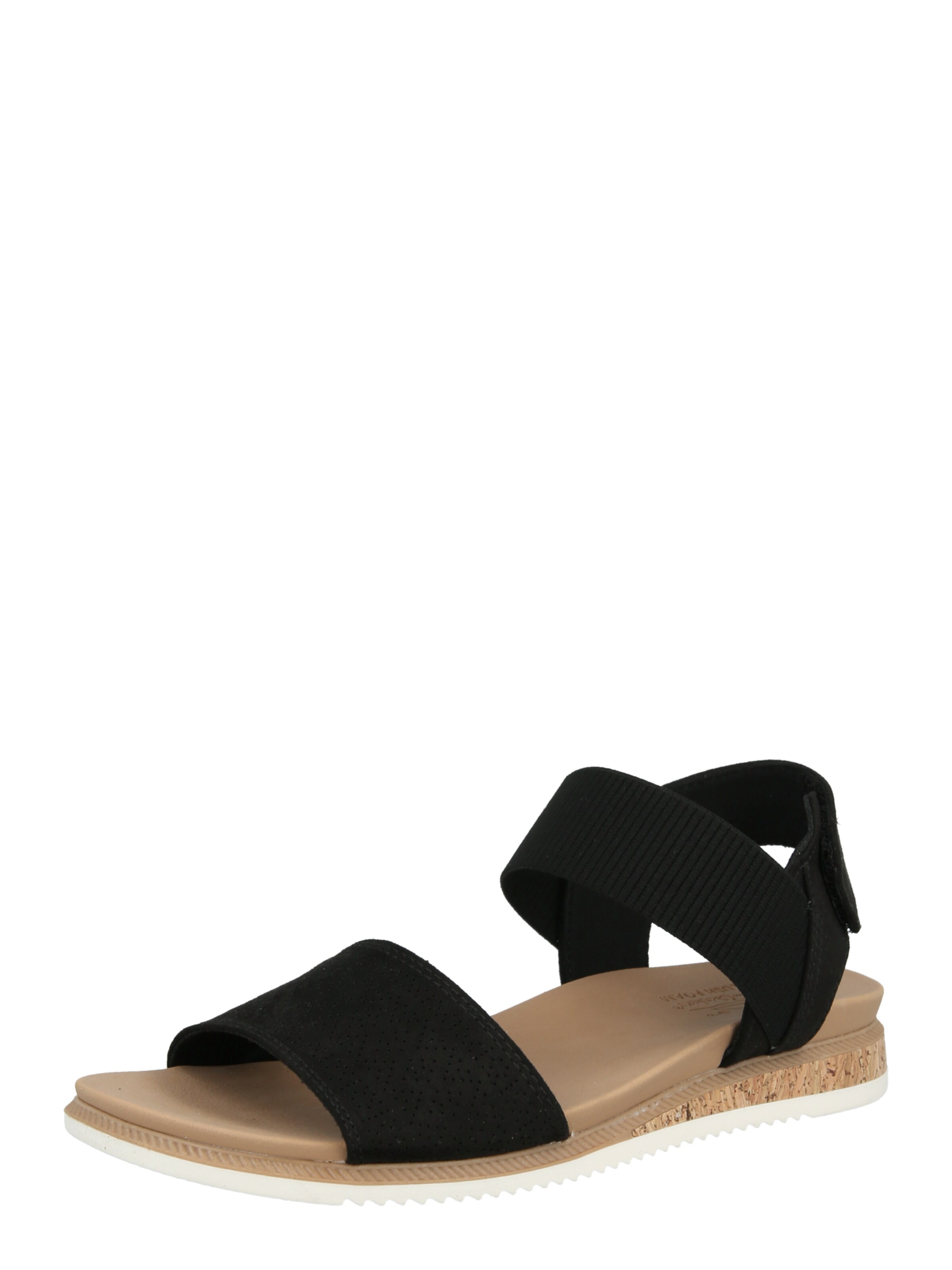 SKECHERS Sandaal 'DESERT KISS' in Zwart: voorkant