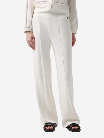BOGNER Wide Leg Hose 'Ruby' in Weiß: Vorderseite