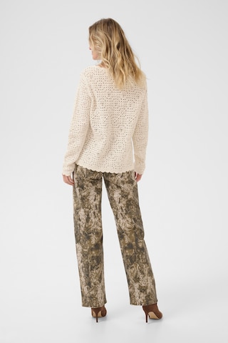 Cream Strickjacke in Beige