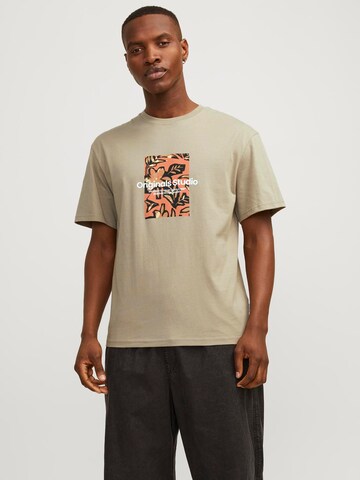 JACK & JONES Bluser & t-shirts 'JJSequoia' i grå: forside