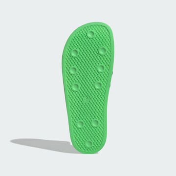 Mule 'Adilette' ADIDAS ORIGINALS en vert