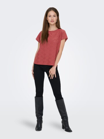 ONLY Shirt 'ONLMilla' in Red