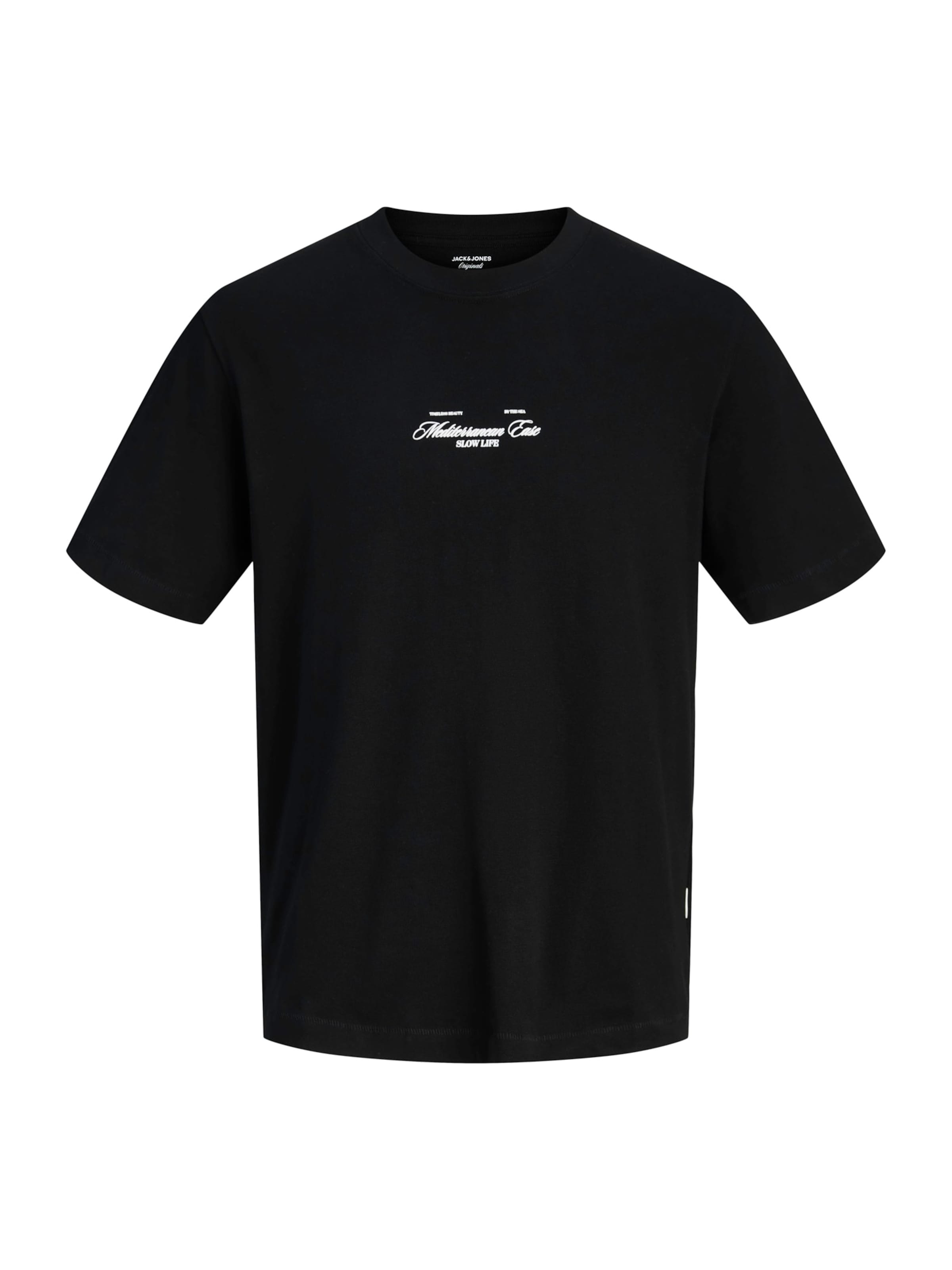 JACK & JONES Μπλουζάκι 'JORCASSIS' σε μαύρο: μπροστά