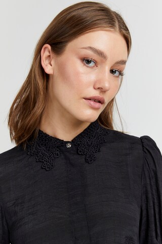 PULZ Jeans Blouse 'CANNY' in Black
