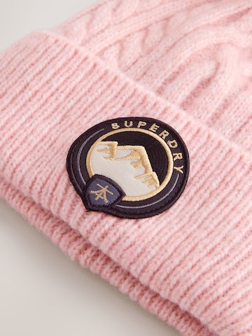 Superdry Комплект в Ярко-розовый