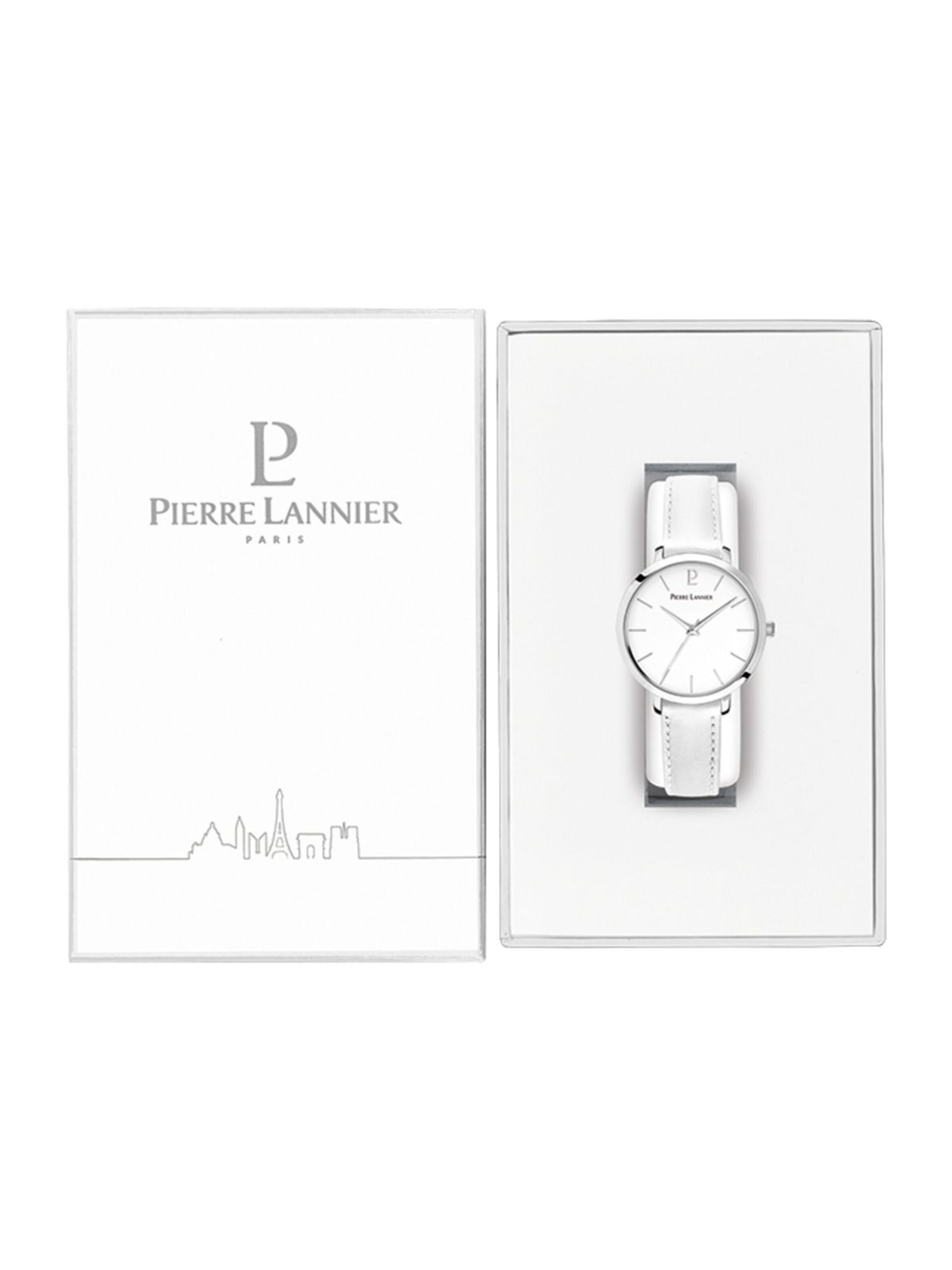 Montre à affichage analogique 'Chouquette' Pierre Lannier en blanc