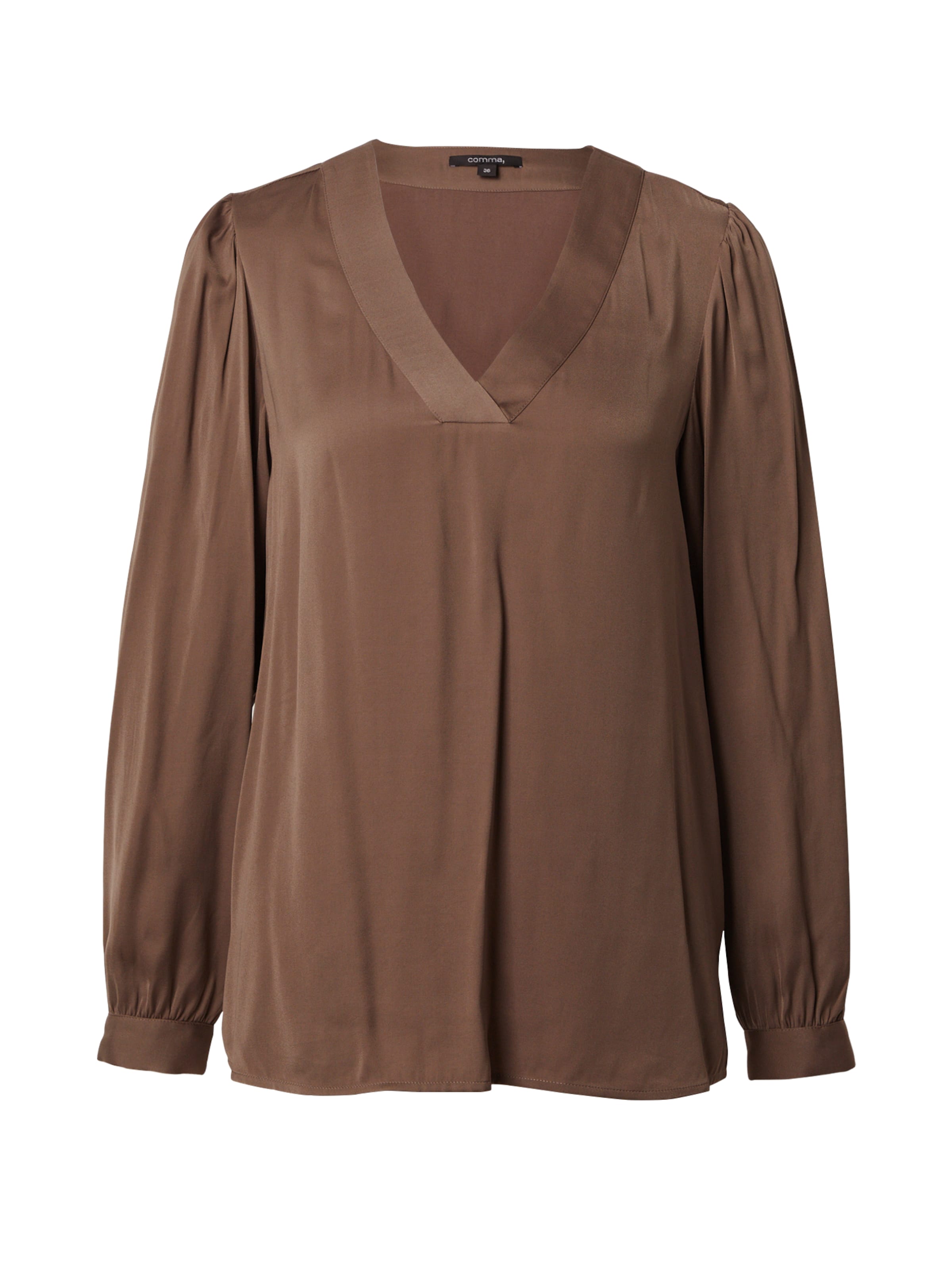 COMMA Bluse in Braun: Vorderseite