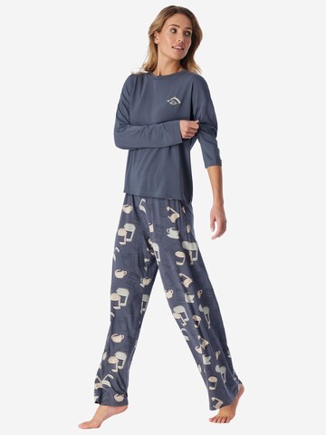 Pyjama ' Casual Fashion ' SCHIESSER en bleu