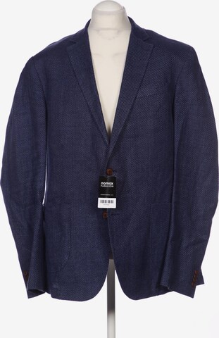 HECHTER PARIS Suit Jacket in XL in Blue: front