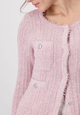 monari Knit Cardigan in Pink