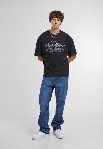 Pequs Shirt 'Built in the Boom' in Black