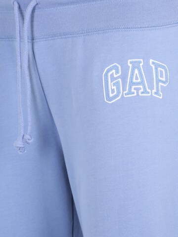 Gap Petite Zúžený Kalhoty – fialová