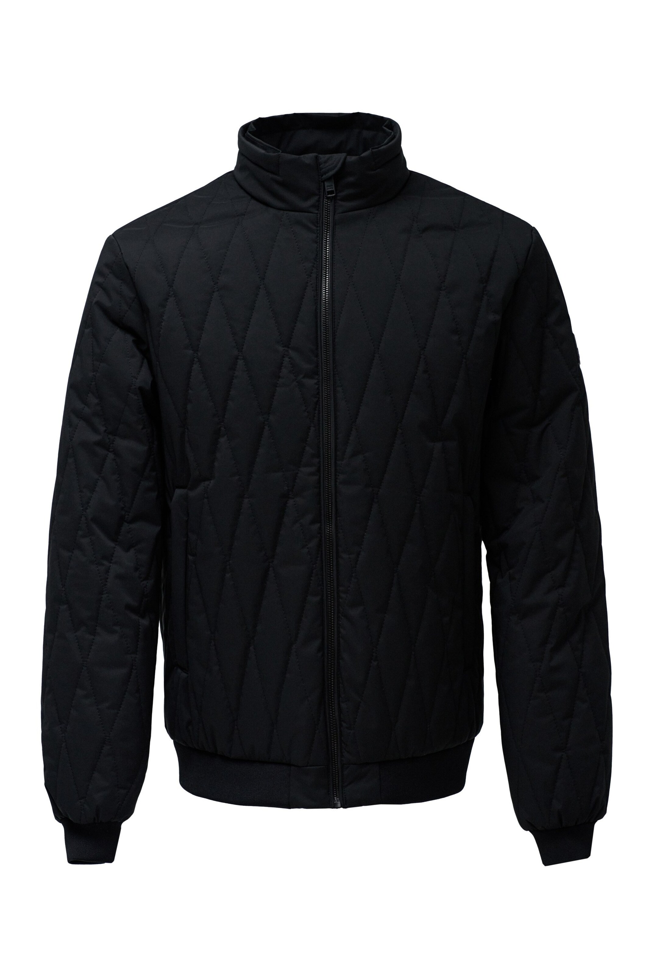 Salsa Jeans Between-season jacket in Black: front