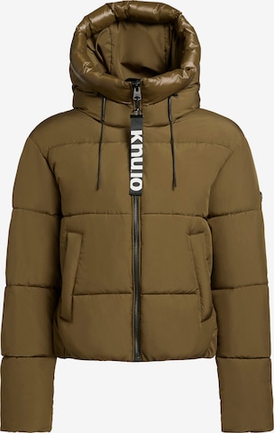 Veste d’hiver ' ELIDA ' khujo en vert : devant