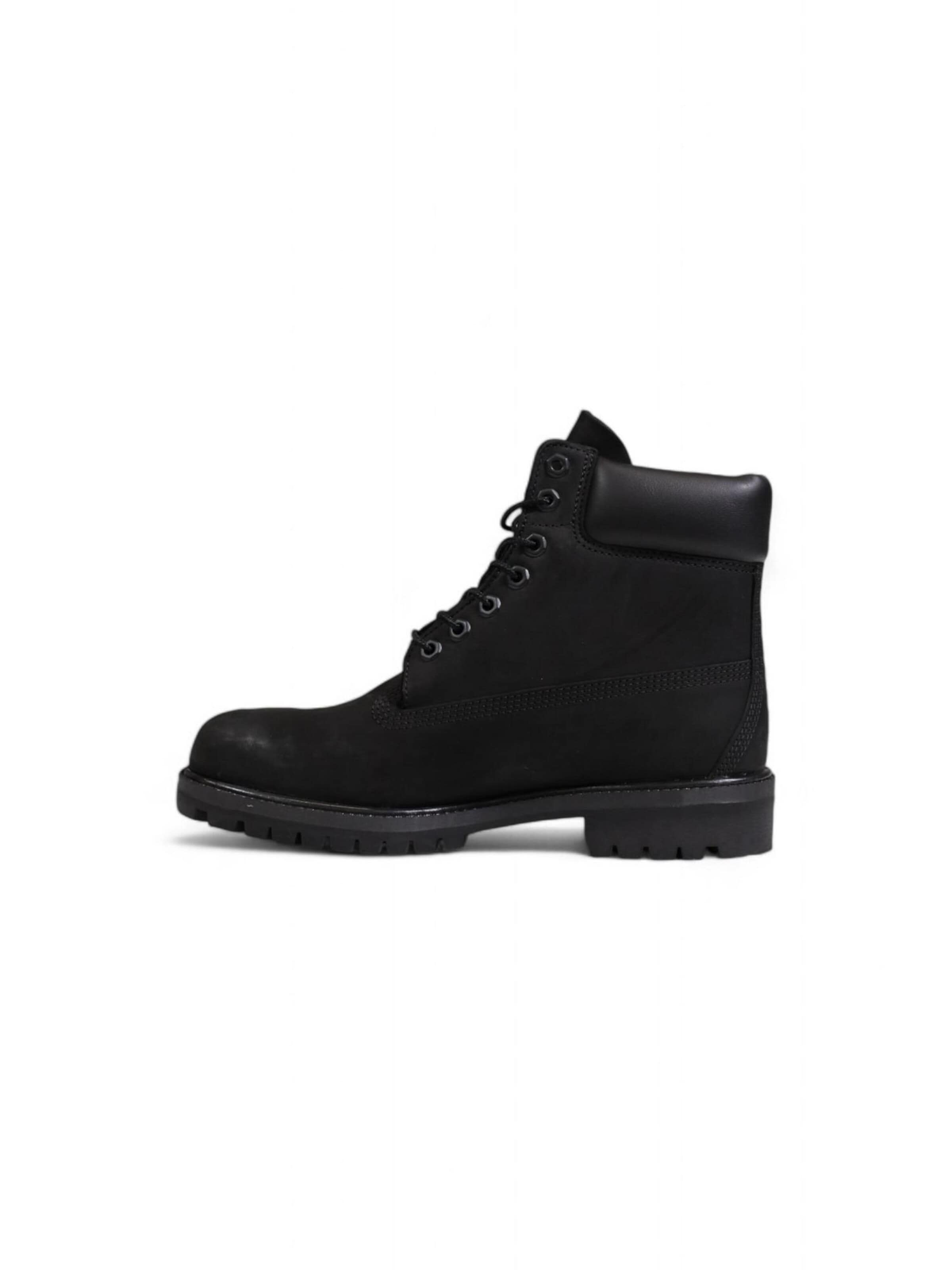 Stivale stringato '6 IN LACE WATERPROOF BOOT TB110073001' di TIMBERLAND in nero