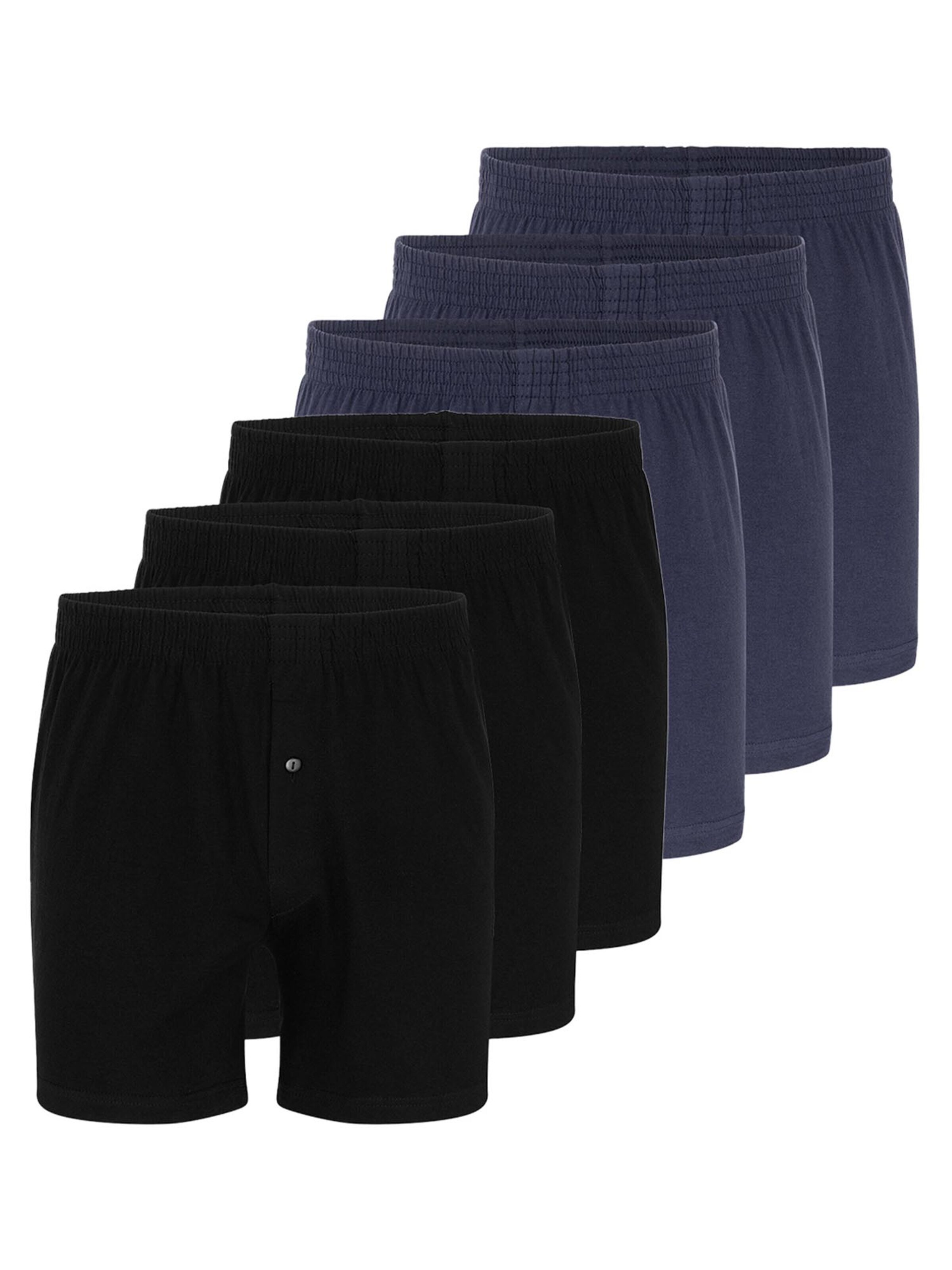Almonu Boxer shorts 'Cotton' in Blue: front