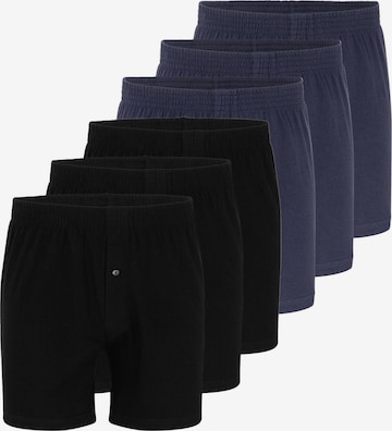 Almonu Boxer shorts 'Cotton' in Blue: front