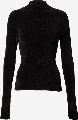 WEEKDAY Sweater 'Lexi' in Black: front