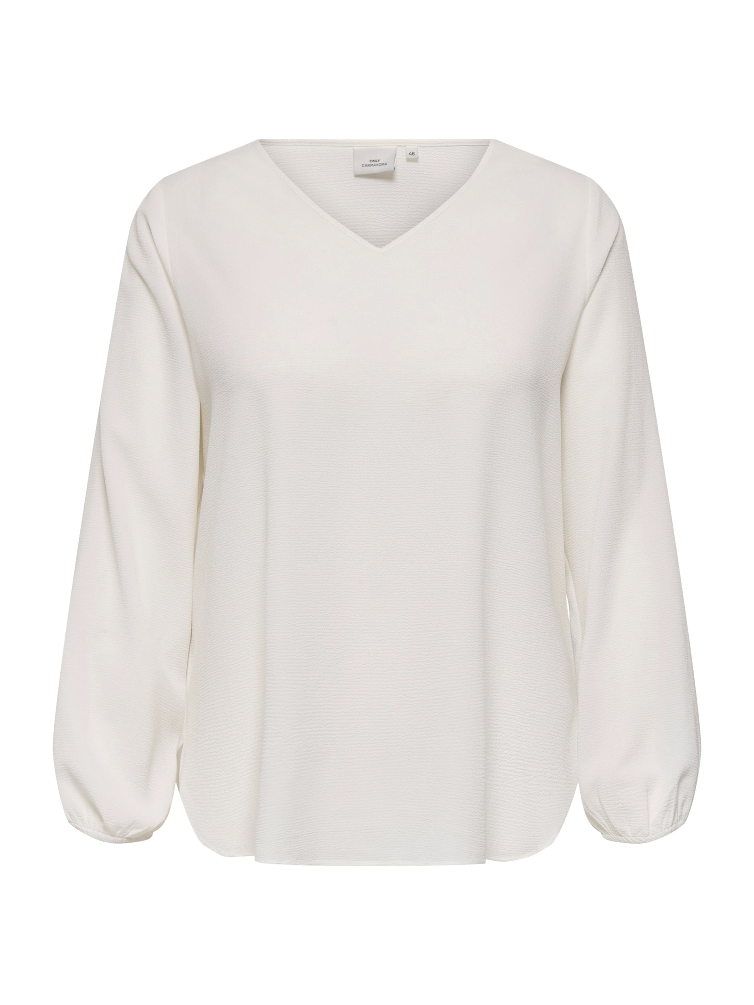 ONLY Carmakoma Блузка 'CARVica' в Белый: спереди