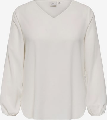 ONLY Carmakoma Блузка 'CARVica' в Белый: спереди