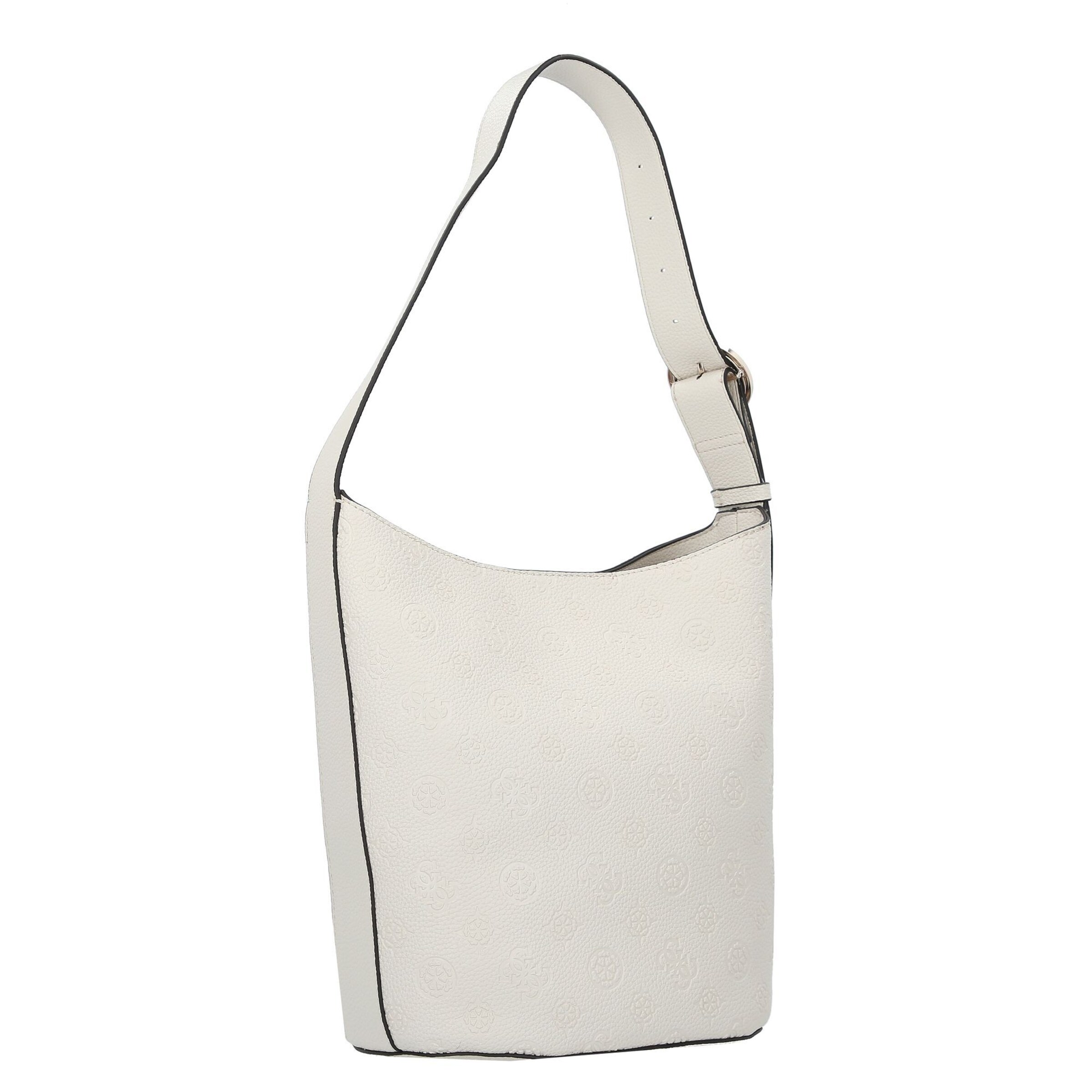 GUESS Schultertasche 'Cresidia' in Weiß