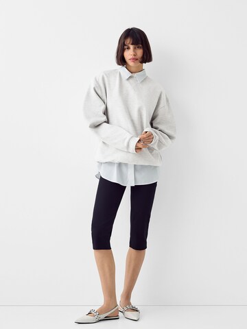 Bershka Sweatshirt in Grau