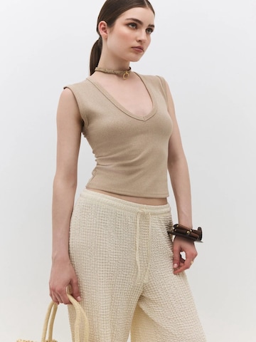 Haut No Matter What en beige