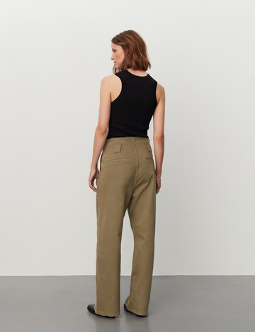 2NDDAY Loose fit Pleated Jeans 'Foley' in Green