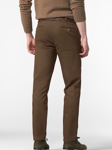 Regular Pantalon chino MEYER en marron