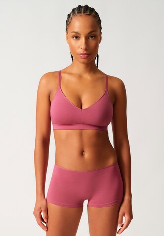 Skiny Bustier BH in Roze: voorkant