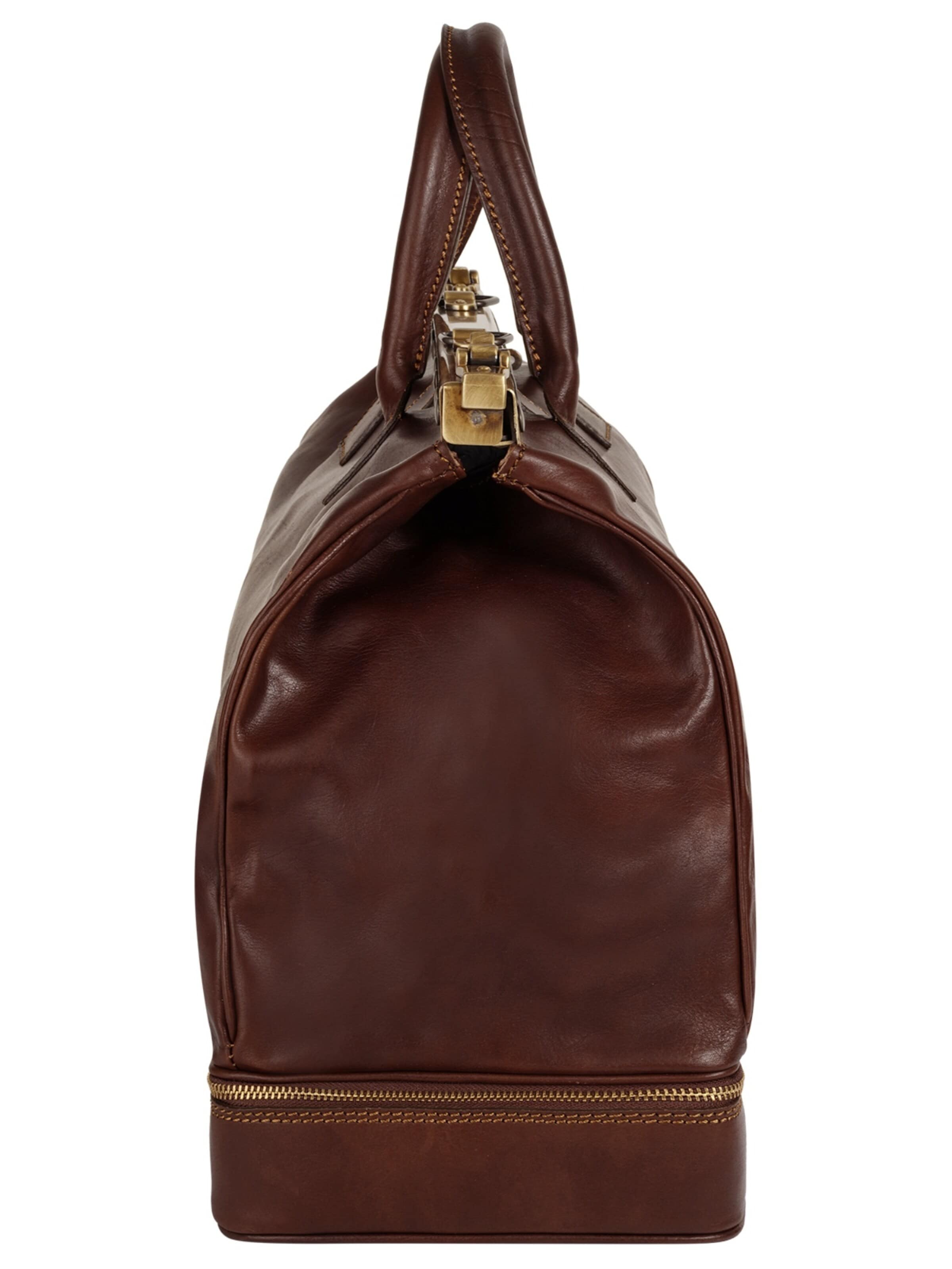 Sac de voyage piké en marron