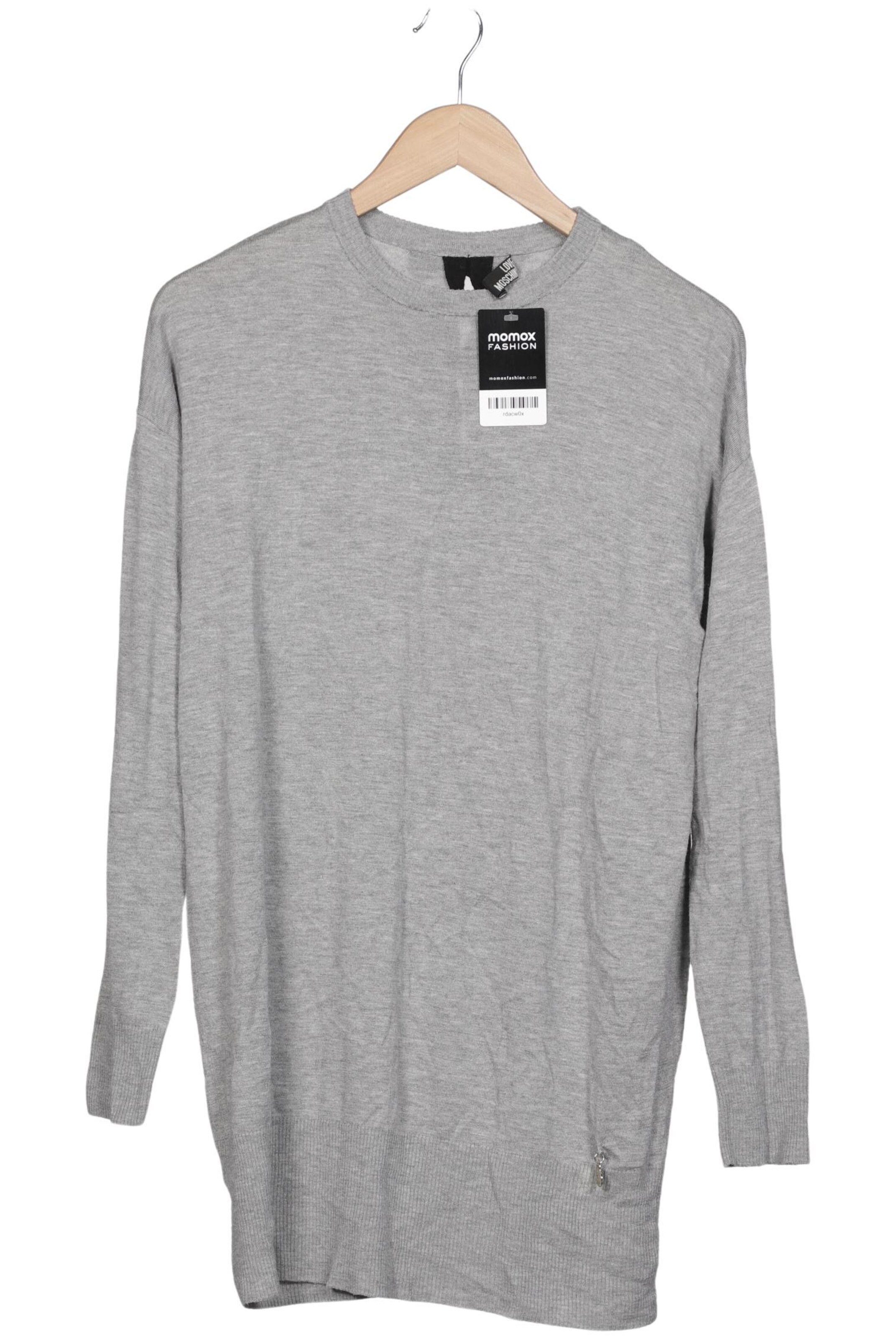 Love Moschino Pullover L in Grau: Vorderseite